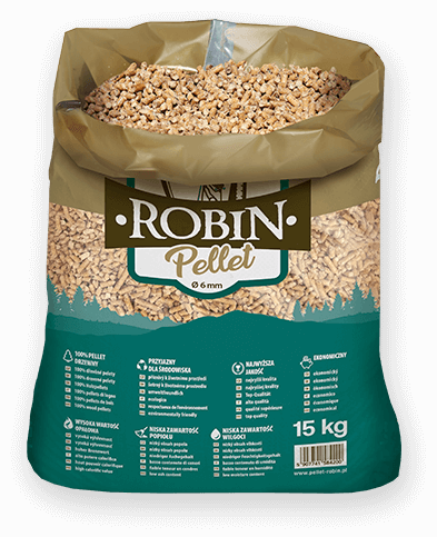 worek pelletu opałowego Robin do kupienia w Resku lub sklepie internetowym